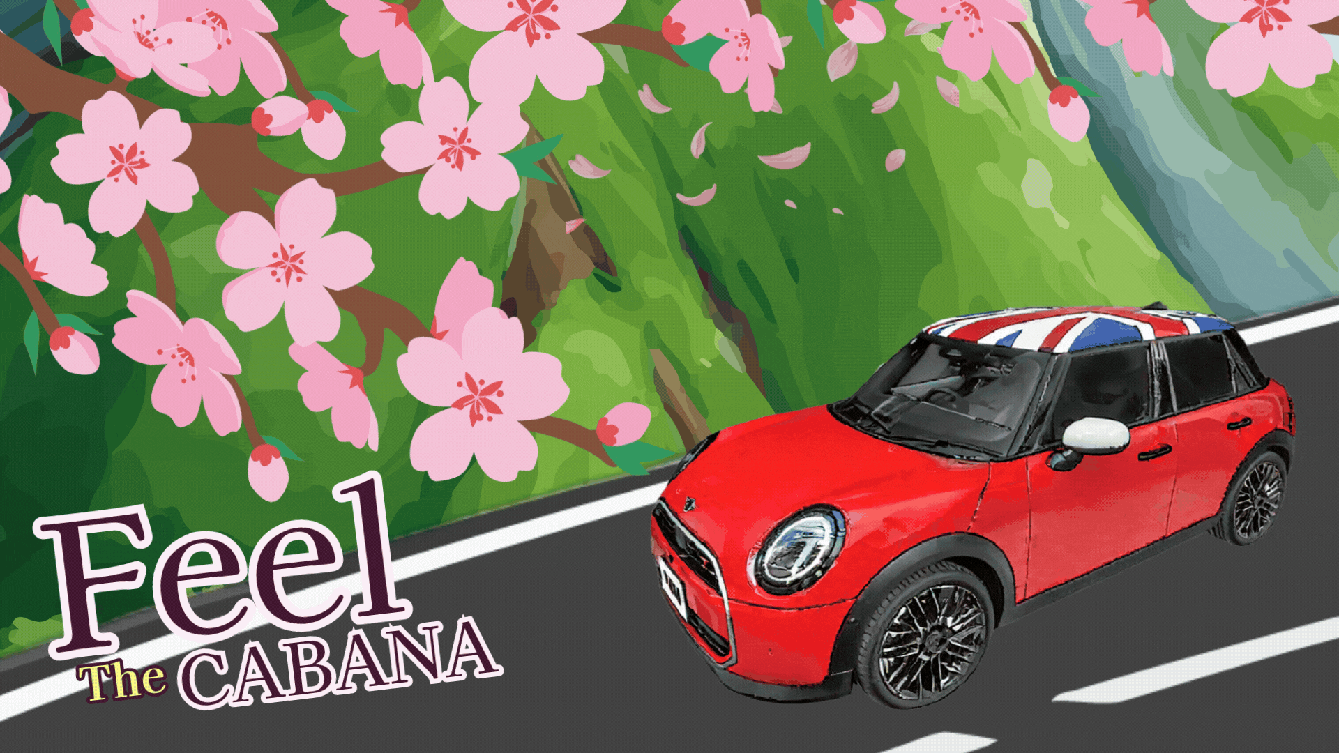 Feel the Cabana カバナ シートカバー カーアクセサリー ラッピング MINI FIAT ABARTH RENAULT MAZDA TOYOTA 