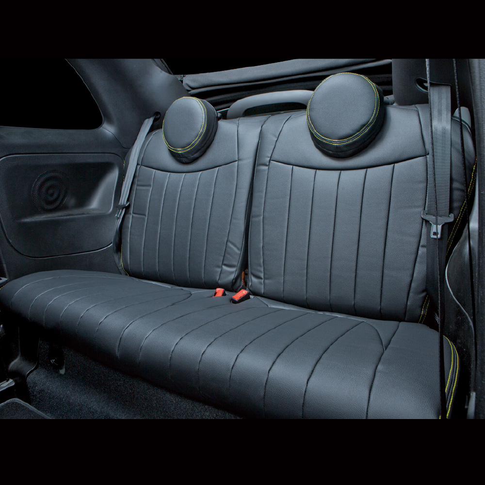 ABARTH 500/595 シートカバー アスト【CABANA(カバナ)】 - トップ 