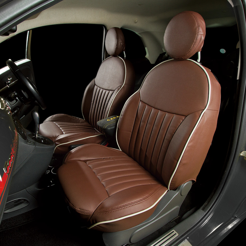 FIAT500 シートカバー SALONE サローネ【CABANA(カバナ)】 - トップ  