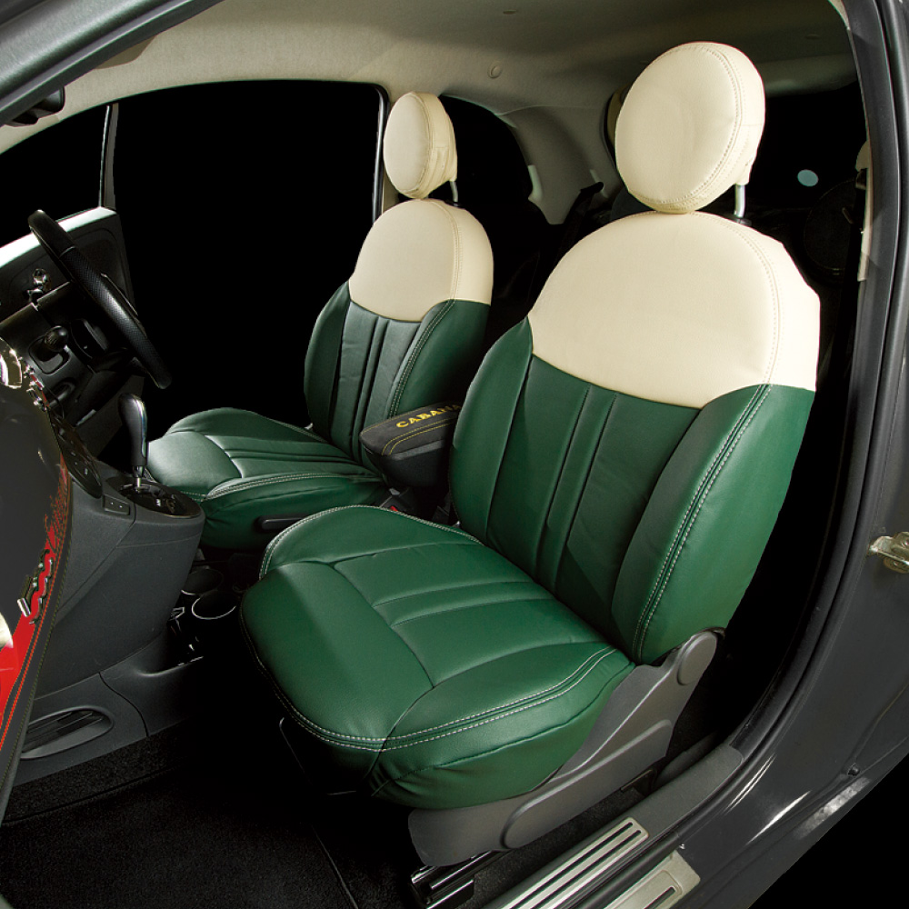 FIAT500 シートカバー FRESCO フレスコ【CABANA(カバナ)】 - トップ  