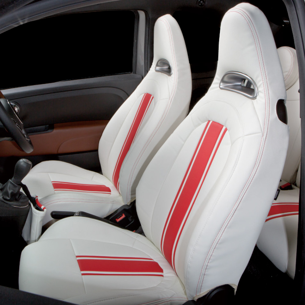 ABARTH 500/595 シートカバー プレスト【CABANA(カバナ)】 - トップ 