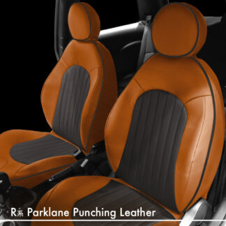 パークレーン本革パンチング(パンチングレザー)（Parklane Punching Leather）R50/R53/R52/R56/R55/R57/R60/R58/R59/R61＜MINIシートカバー＞【CABANA(カバナ)】人気のシートカバー＜トップセレクション＞